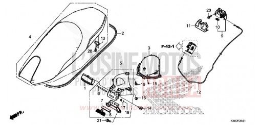 SEAT (NSS125ADK) NSS125ADK de 2019